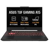 ASUS TUF Gaming A15 FA507NU-LP054, Ryzen 7 7735HS, 15.6˝ 1920x1080 FHD, RTX 4050/6GB, 16GB, SSD 1TB, FDOS