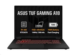 ASUS TUF Gaming A18 FA808UP-S8020, Ryzen 7 260, 18.0˝ 1920x1200 FHD+, RTX 5070/8GB, 16GB, SSD 512GB, FDOS