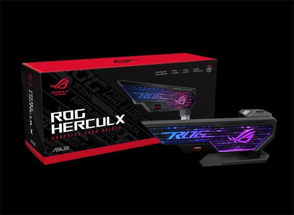 ASUS XH01 ROG HERCULX držiak VGA s RGB LED