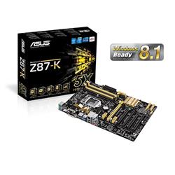 ASUS Z87-K soc.1150 Z87 DDR3 ATX 2xPCIe SATA6 D-Sub DVI HDMI
