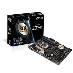 ASUS Z97-K soc.1150 Z97 DDR3 ATX 2xPCIe SATA6 RAID D-Sub DVI HDMI