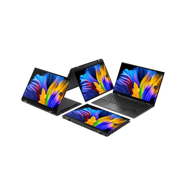 ASUS Zenbook Flip UN5401QA-OLED174W, Ryzen 7 5800H, 14.0˝ 2880x1800/Touch, UMA, 16GB, SSD 512GB, W11H FPR, NumPad