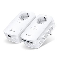 AV1300 Gigabit Passthrough Powerline Starter Kit KIT: 1× TL-PA8030P + 1× TL-PA8010P TL-PA8030P: SPEED: 1300 Mbps Pow