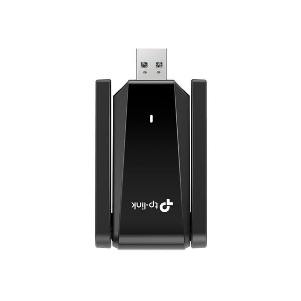 AX1800 Dual Antennas High Gain Wireless USB Adapter SPEED: 1201 Mbps at 5 GHz + 574 Mbps at 2.4 GHz SPEC: 2× High Gain