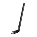 AX1800 High Gain Dual Band Wi-Fi 6 USB Adapter SPEED: 1201 Mbps at 5 GHz + 574 Mbps at 2.4 GHz SPEC: 1× High Gain Extern