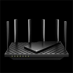 AX5400 Dual-Band Wi-Fi 6 Router SPEED: 574 Mbps at 2.4 GHz + 4804 Mbps at 5 GHz SPEC: 6× Antennas, Qualcomm 1 GHz Dual-C