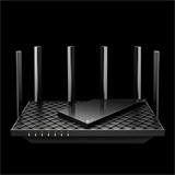 AX5400 Dual-Band Wi-Fi 6 Router SPEED: 574 Mbps at 2.4 GHz + 4804 Mbps at 5 GHz SPEC: 6× Antennas, Qualcomm 1 GHz Dual-C