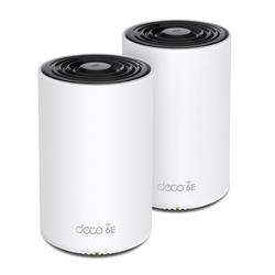 AXE5400 Whole Home Mesh Wi-Fi 6E Unit(Tri-Band) SPEED: 574 Mbps at 2.4 GHz + 2402 Mbps at 5 GHz + 2402 Mbps at 6 GHz SPE