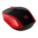 Bezdrôtová myš HP 200 - empress red