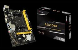 Biostar main board A320MH, soc AM4, DDR4, mATX, HDMI, D-sub