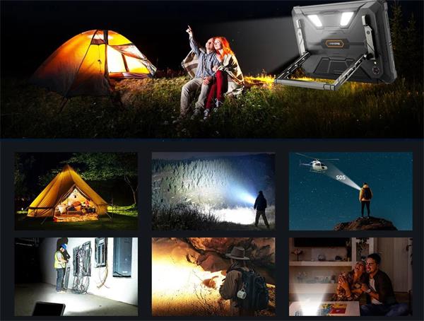 Blackview Active 7 Rugged Tab 8GB/ 128GB, 11" FHD,60Hz Corning Glass 3, 13MP/20MP Night vision Cam, Android 15, Cierny