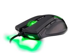 C-Tech myš Empusa (GM-17), hráčska, zeleno podsvietená, laser 3400DPI, USB