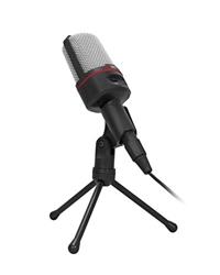 C-TECH stolný mikrofón MIC-02, 3,5" stereo jack, 2.5m