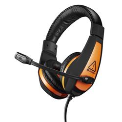 Canyon CND-SGHS1 Star Rider, herný headset pre začínajúcich hráčov, oranžovo čierny