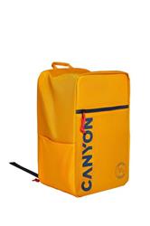 Canyon CSZ-02, batoh na notebook - palubovka, do veľkosti 15,6", mechanizmus proti zlodejom, 20l, žltý