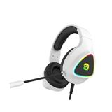Canyon GH-6, Shadder herný headset, USB / 2x 3.5mm jack, 2m kábel, multicolor RGB podsvietenie, biely