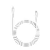 Canyon MFI-4, 1.2m kábel USB-C / Lightning, MFi Apple schválený, 5V/2.4A, priemer 3.5mm, PVC, biely