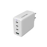 Canyon OnCharge 100ACC, vysokorýchlostná univerzálna nabíjačka do steny, 2xUSB-C 100W, 1xUSB-C 30W, 1xUSB-A 30W, biela