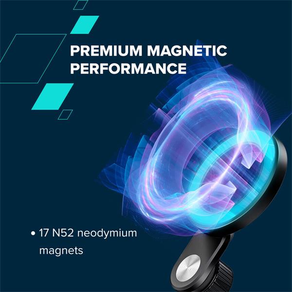 Canyon OnGrip 11, univerz. MagSafe držiak pre smartfóny s klipovým uchytením na povrchy do 3 cm,