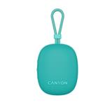 Canyon OnMove 12, prenosný Bluetooth v5.3 reproduktor, 5W, TWS, IPX7, 12 hod, USB-C nab., mätovo - zelený
