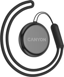 Canyon OnTag 1, antilost tracker, pracuje s appkou Apple Find My Network, certifikovaný Apple-om, čierny