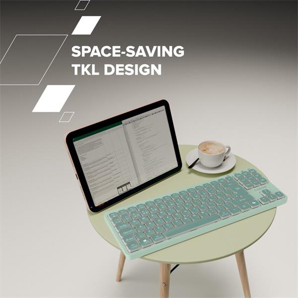Canyon OnType 10, klávesnica, SK/CZ lokalizácia, mechanická, USB, multimediálna, fialová