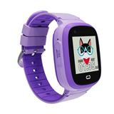 Canyon Sunny KW-48, smart hodinky pre deti, far. displ., 4G Aud./Vid. volania, GPS tracking, IP67, 512MB, 7 hier, fialo