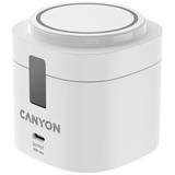 Canyon WS-405, 4v1, bezdrôtová Qi2 nabíjacia stanica pre 4 zariadenia simultánne, bez nabíjačky, biela