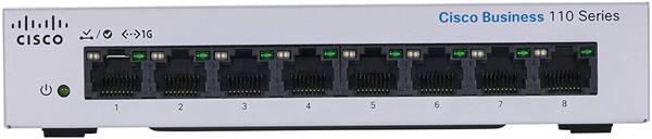 CBS110 Unmanaged 8-port GE, Desktop, Ext PS