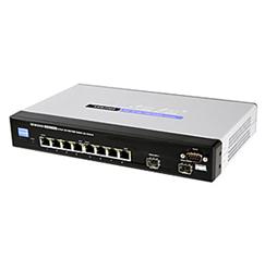 Cisco-Linksys SRW2008 8-port GB Switch, WebView, SNMP