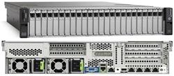 Cisco UCS C240 M3 SFF2, 1xE5-2620,1x8GB,ROM55,2x650W,SD,RAILS