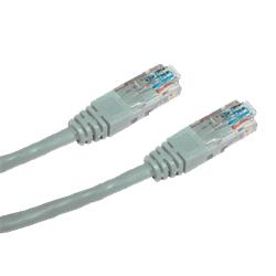 CNS patch kábel Cat5E, UTP - 3m , šedý