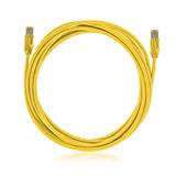 CNS Patch kábel Cat6A, SFTP, LSOH, 0,5m, žltý
