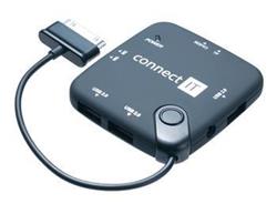 CONNECT IT čítačka kariet a USB HUB pre Samsung Galaxy Tab.