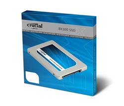 Crucial BX100 120GB SSD, 2.5” 7mm SATA 6Gb/s, Read/Write: 535 MBs/185MBs, IOPS: 87,000/43,000