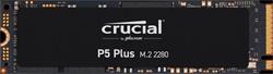 Crucial P5 Plus 2TB SSD, M.2 2280, NVMe PCIe Gen4, r6600MB/s, w5000MB/s, TBW 1200TB