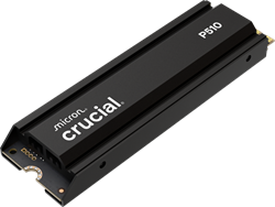Crucial P510 2TB SSD PCIe 5.0 NVMe M.2 2280, r10000MB/s, w8700MB/s, s chladičom
