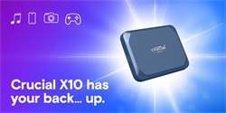 Crucial X10 4TB Portable SSD, USB 3.2, r2100MB/s
