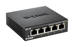 D-Link DGS-105 5-port 1Gb switch - metal housing