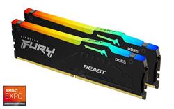 DDR 5.... 16GB . 5200MHz. CL36 FURY Beast Black RGB Kingston AMD EXPO (2x8GB)