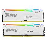 DDR 5.... 32GB . 6000MHz. CL36 FURY Beast White RGB Kingston AMD EXPO (2x16GB)