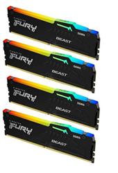 DDR 5.... 64GB . 5600MHz. CL40 FURY Beast Black RGB Kingston XMP (4x16GB)