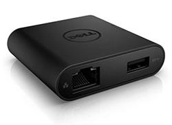 Dell Adapter - USB-C to HDMI/VGA/Ethernet/USB 3.0 DA200