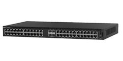 Dell EMC Networking N1148P, L2, 48 ports RJ45 1GbE, PoE+, 4 ports SFP+ 10GbE, Stacking