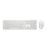 Dell Pro Wireless Keyboard and Mouse - KM5221W - Czech/Slovak (QWERTZ) - White