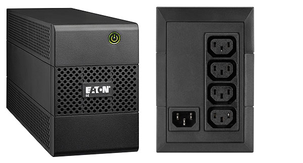 EATON UPS 1/1fáza 650VA, 5E 650i 4x IEC Line-interactive
