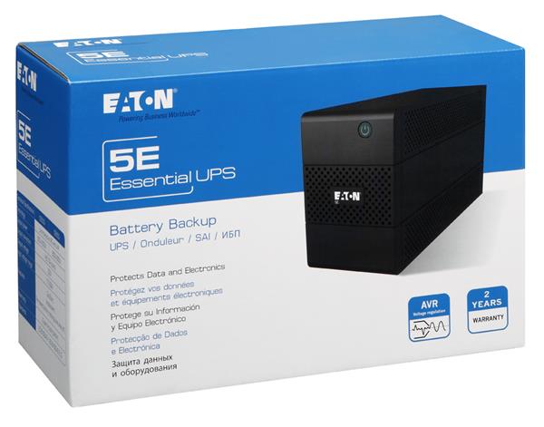 EATON UPS 1/1fáza 650VA, 5E 650i USB 4x IEC, Line-interactive