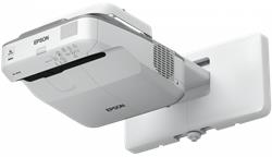 Epson projektor EB-675Wi, 3LCD, WXGA, 3200ANSI, 14000:1, USB, HDMI, LAN, MHL - ultra short