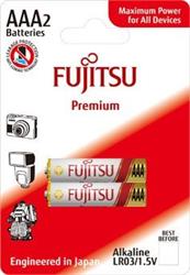 Fujitsu Premium Power alkalická batéria 1.5V, LR03/AAA, blister 2ks