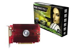 GAINWARD Nvidia 7600GT Silent 256MB, GDDR3, 2xDVI, VO, PCI-E